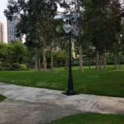 Solar street lighting project in Hunan